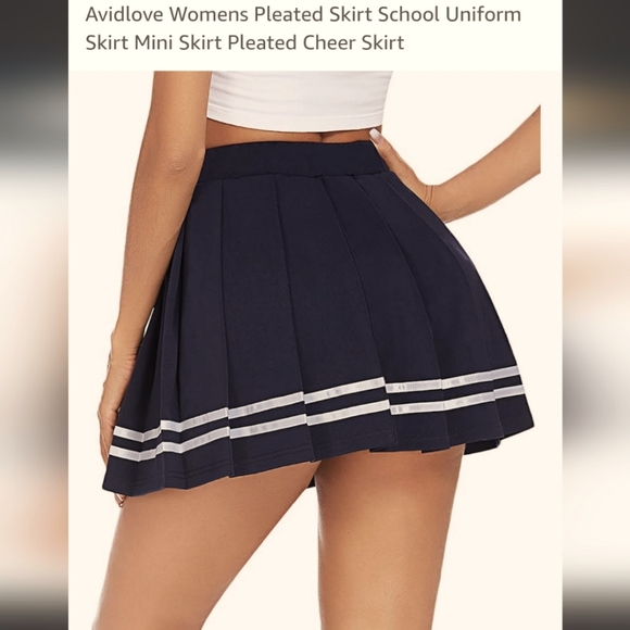 PROFESSIONAL SEXXY NAUGHTY BLACK WHITE AUTHENTIC CHEERLEADING VARSITY UNIFORM M - Picture 6 of 6